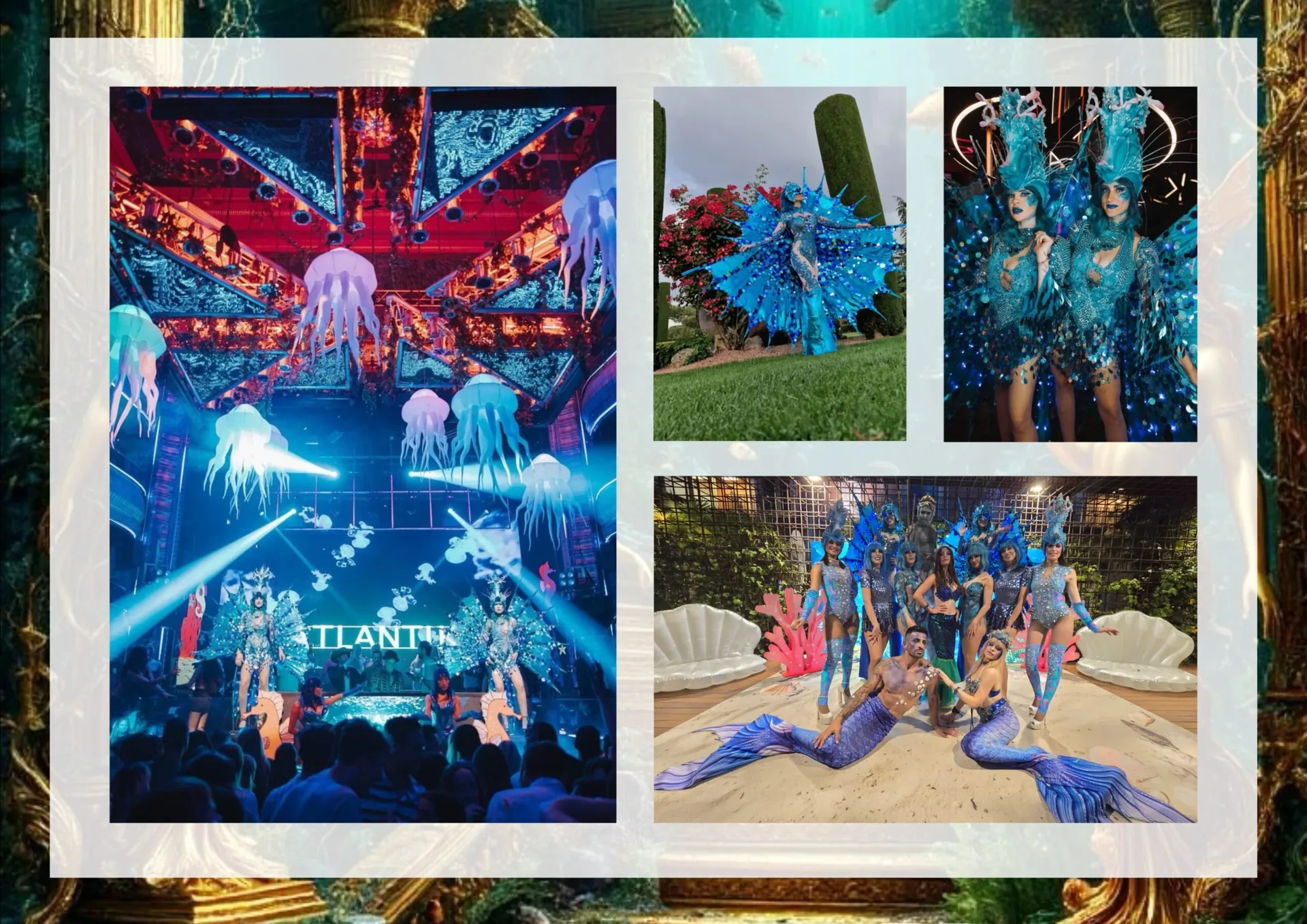 Atlantis themed party by Total Events