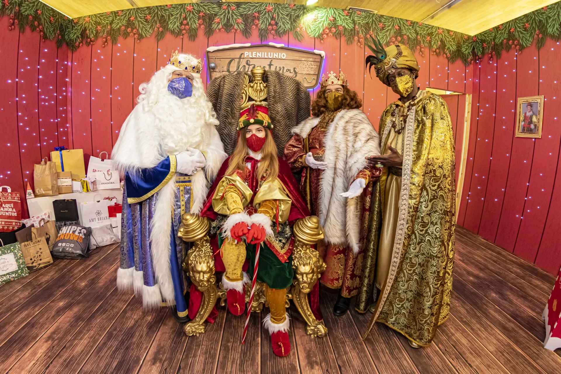 Christmas themed party by Total Events