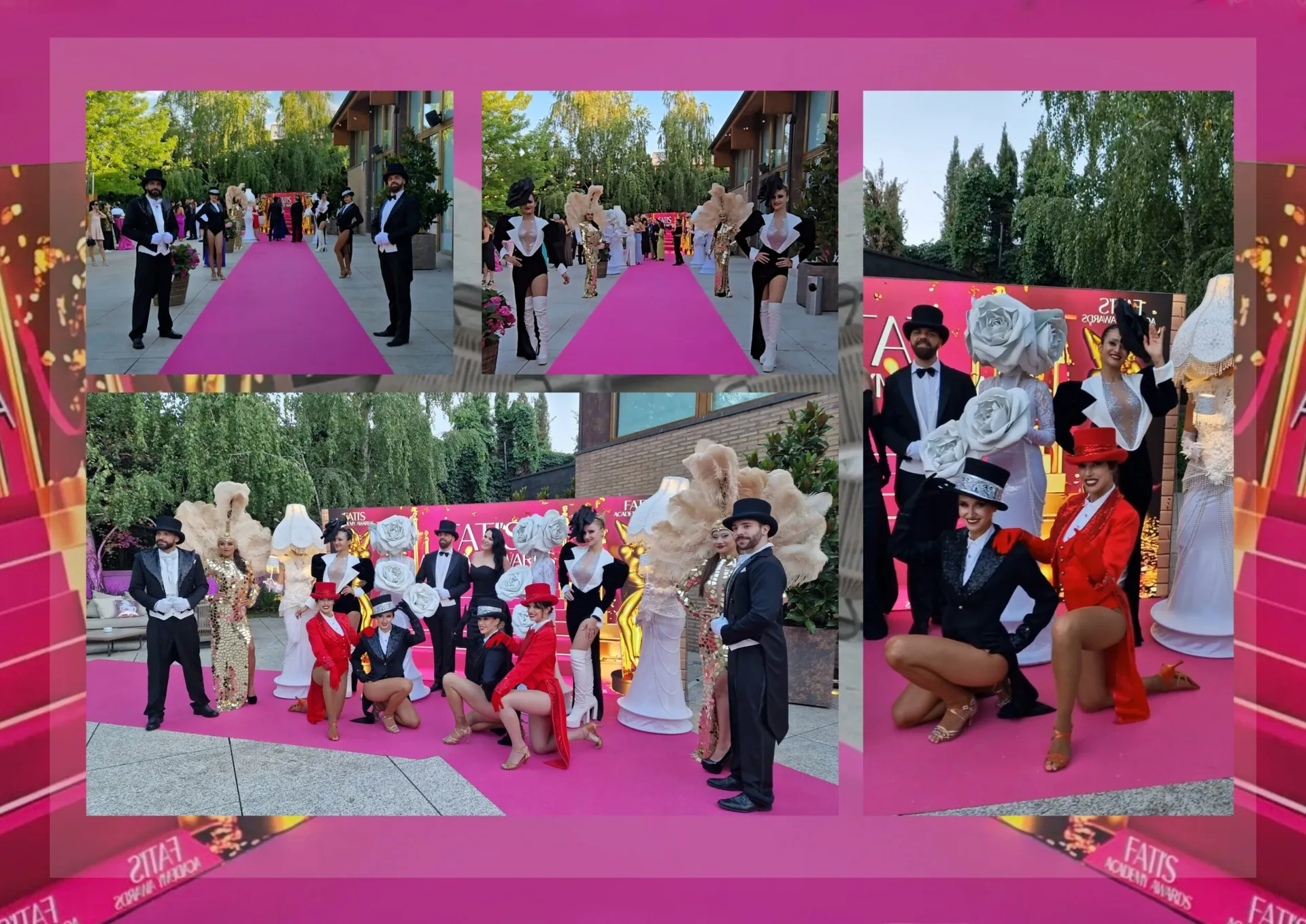 Living roses themed party by Total Events