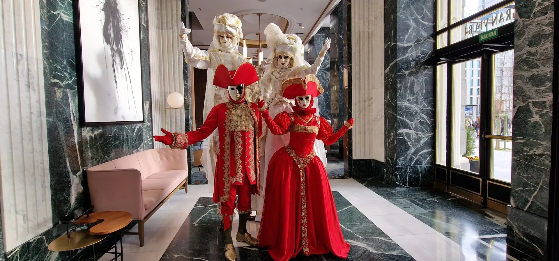 Venetian themed party by Total Events